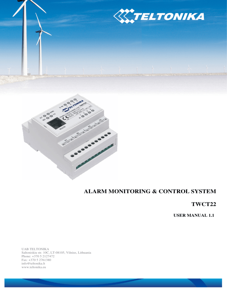 TWCT22 Users Manual_V1.1.1 TWCT22 Users Manual_V1.1.1