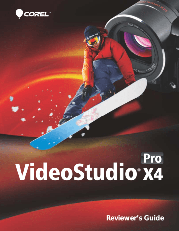 Corel VideoStudio Pro X4 Guide | Manualzz