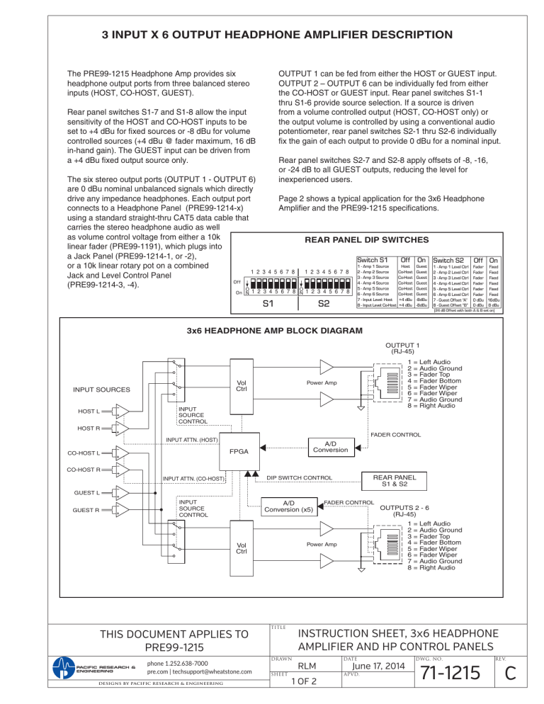C 71-1215 - Wheatstone C 71-1215 - Wheatstone