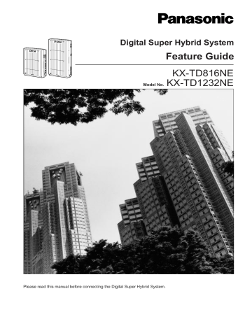 KX-TD816NE Model No. KX-TD1232NE Feature | Manualzz KX-TD816NE Model No. KX-TD1232NE Feature | Manualzz