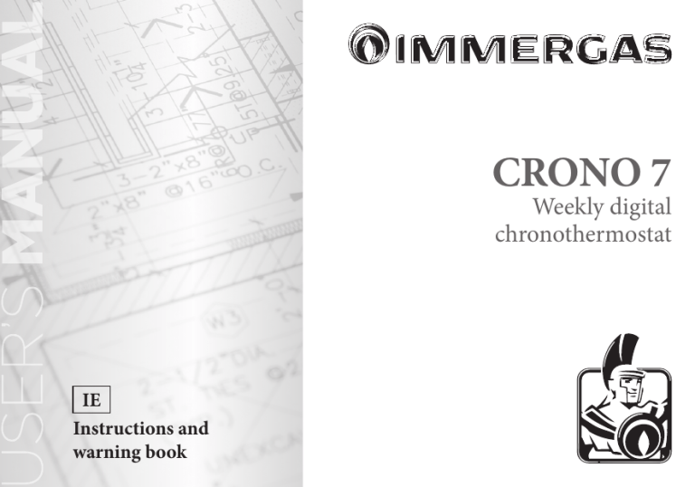crono 7 - Immergas crono 7 - Immergas