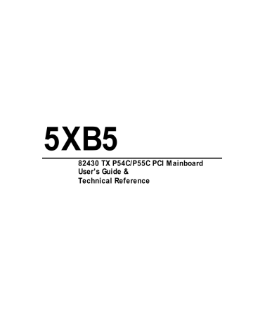 SOYO 5XBE5 User's Manual & Technical Reference | Manualzz SOYO 5XBE5 User's Manual & Technical Reference | Manualzz