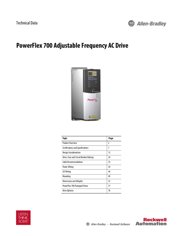 Powerflex 700 Programming Manual