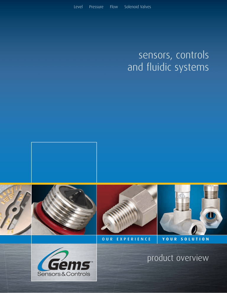 sensors, controls and fluidic systems sensors, controls and fluidic systems