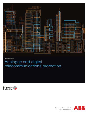 ABB Furse - ABN010 Analogue and digital telecommunications ABB Furse - ABN010 Analogue and digital telecommunications