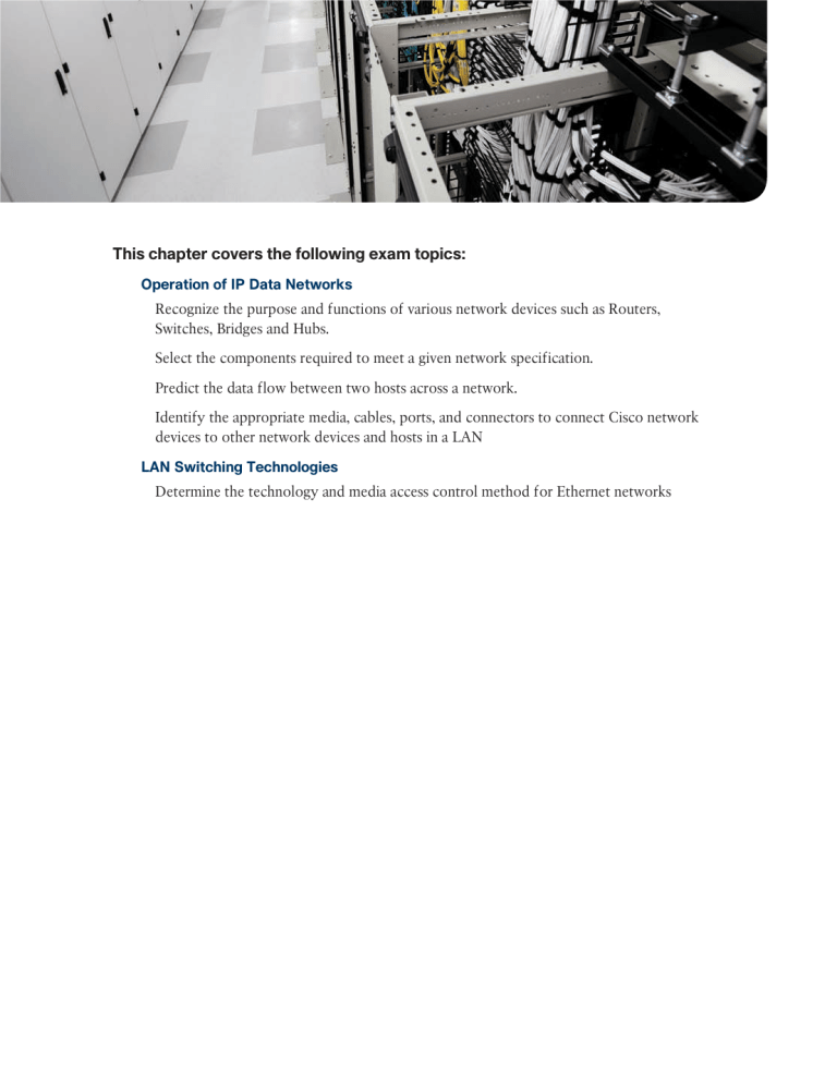 Cisco CCENT/CCNA ICND1 100-101: Official Cert Cisco CCENT/CCNA ICND1 100-101: Official Cert