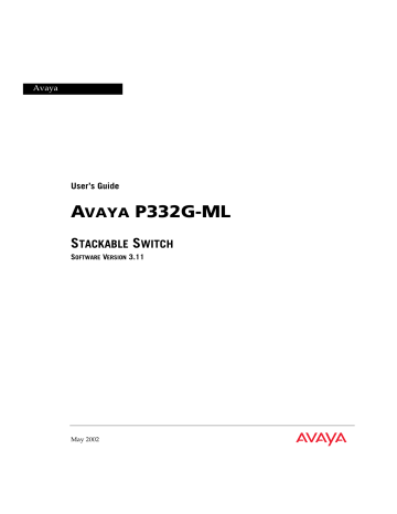 Avaya_P332G_ML_UG 3.10.book Avaya_P332G_ML_UG 3.10.book
