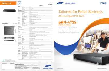 Tailored for Retail Business SRN-472S Tailored for Retail Business SRN-472S