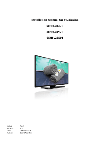 Installation Manual Installation Manual