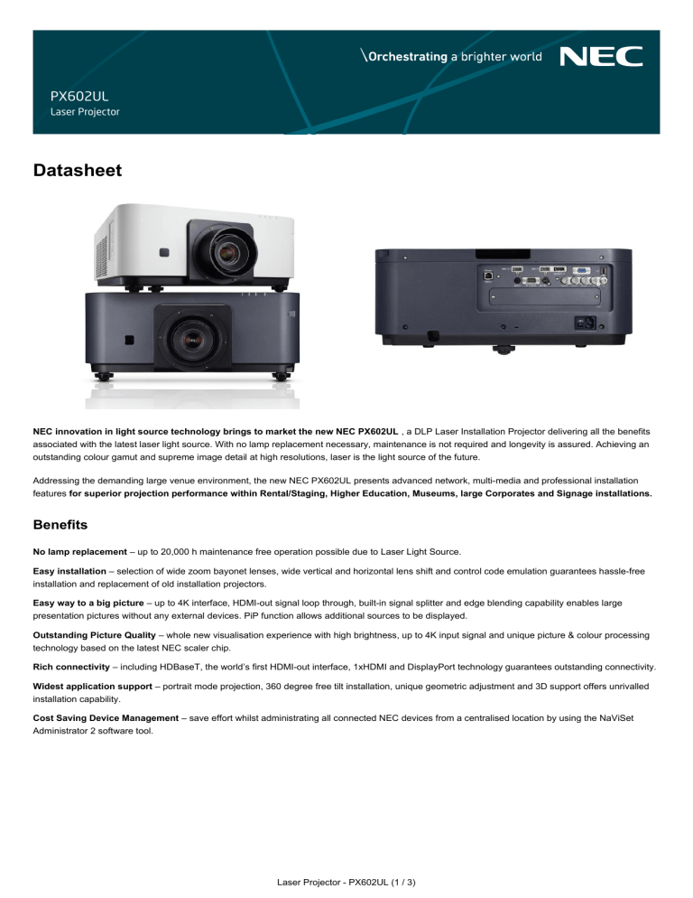 Datasheet Datasheet