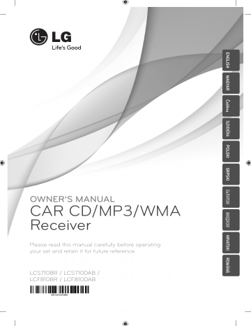 LG LCS710BR, LCF810BR User's manual LG LCS710BR, LCF810BR User's manual