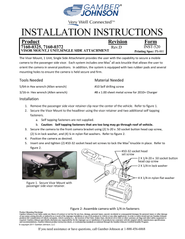 installation instructions installation instructions