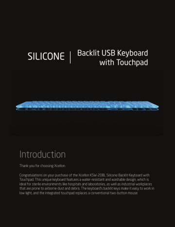 Xcellon KSW-20BL User Manual | Manualzz Xcellon KSW-20BL User Manual | Manualzz