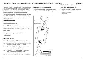 Manual AC1599 (POF-820-HB) Manual AC1599 (POF-820-HB)