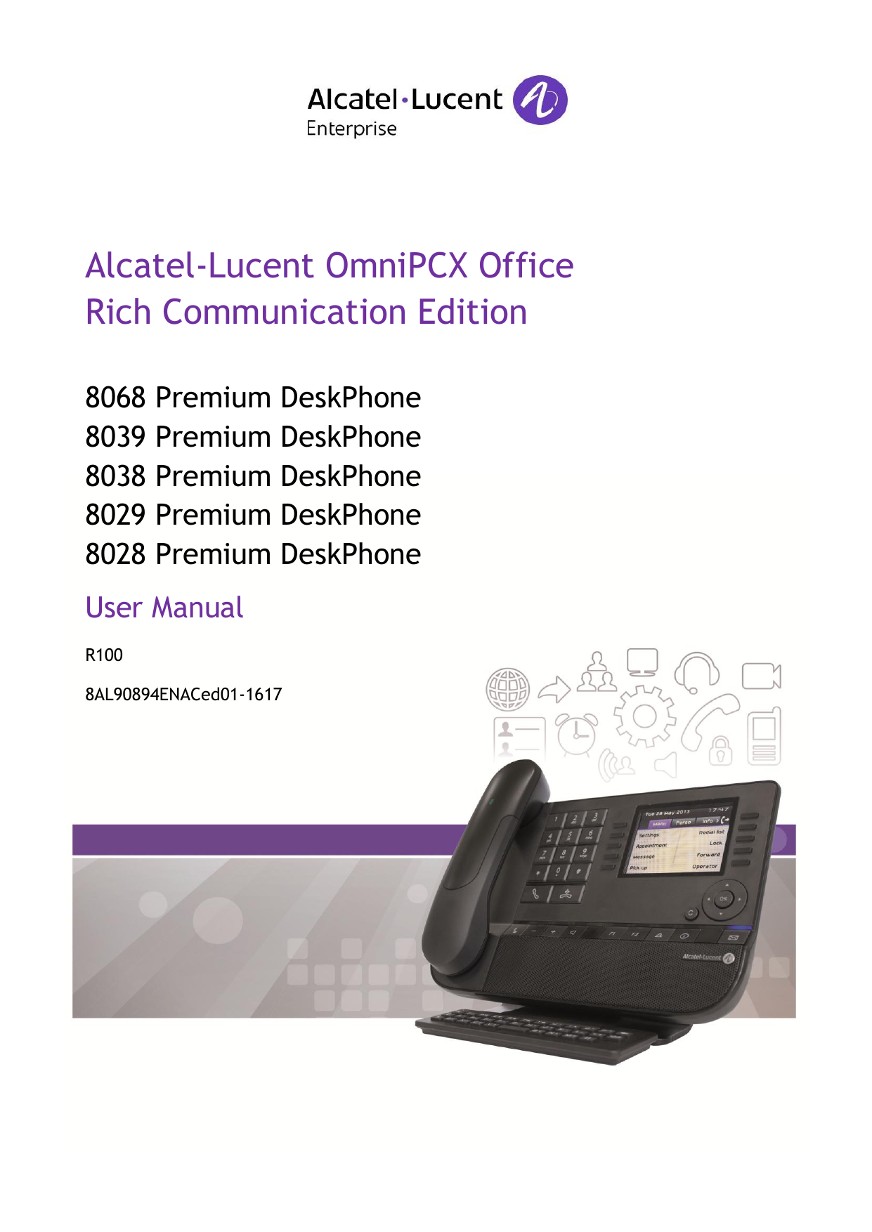 Alcatel Lucent 8028 Premium Deskphone Owner Manual Manualzz