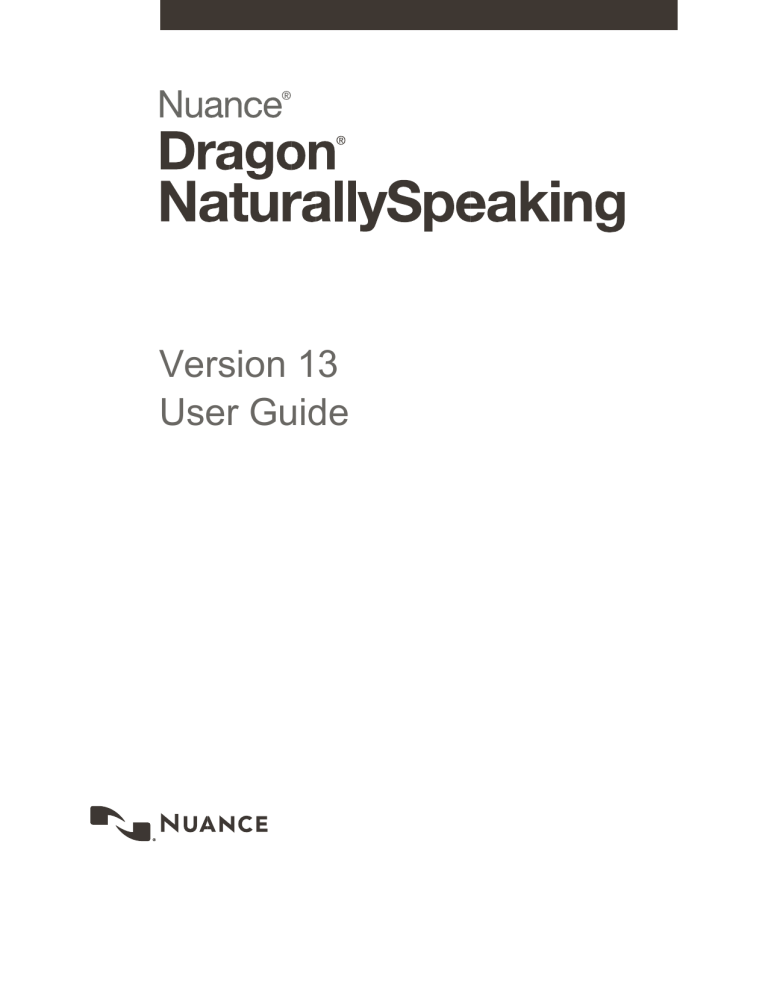 User Guide User Guide