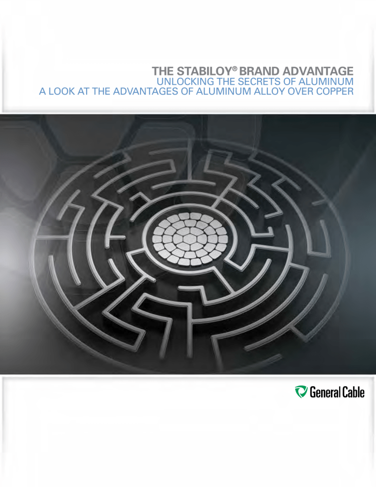 THE STABILOY® BRAND ADVANTAGE THE STABILOY® BRAND ADVANTAGE