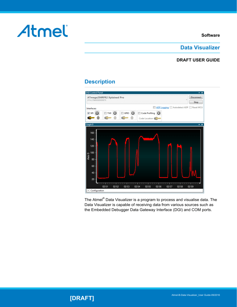 Data Visualizer Softer User`s Guide Data Visualizer Softer User`s Guide