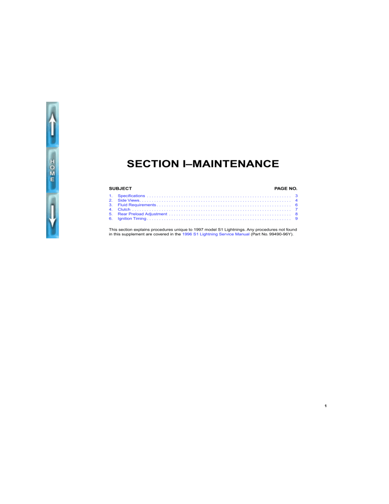 Buell Lightning workshop manual Buell Lightning workshop manual
