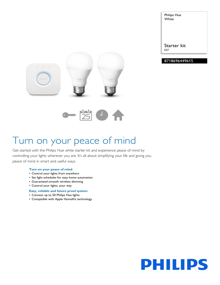 8718696449615 Philips White 8718696449615 Philips White