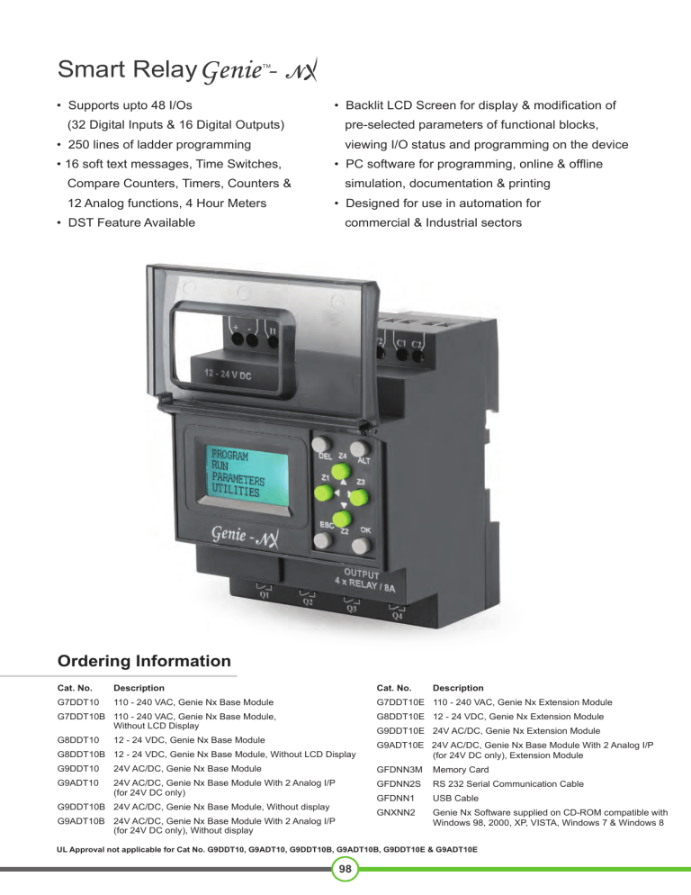 gic catalogue - Charter Controls gic catalogue - Charter Controls