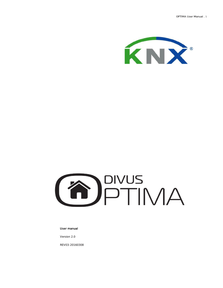 DIVUS OPTIMA user manual DIVUS OPTIMA user manual