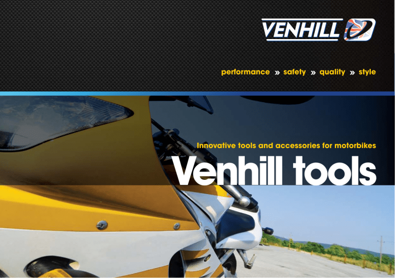 Venhill Tools Brochure Venhill Tools Brochure