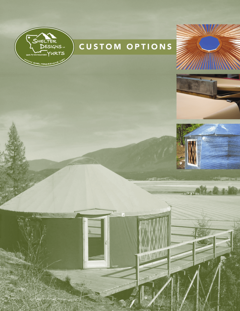 custom options - Shelter Designs Yurts custom options - Shelter Designs Yurts