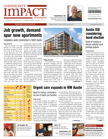 Job growth, demand spur new apartments Job growth, demand spur new apartments