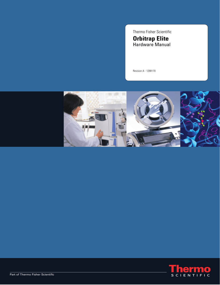 Orbitrap Elite Hardware Manual Orbitrap Elite Hardware Manual