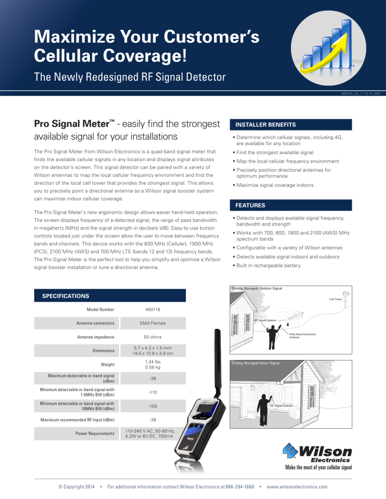 Pro Signal Meter Pro Signal Meter