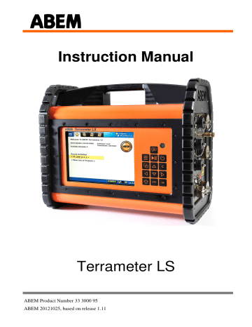 ABEM Terrameter ABEM Terrameter