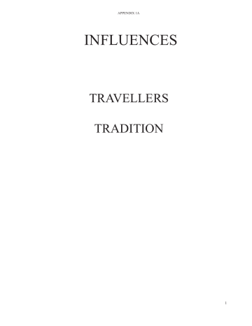 Appendix 1A Appendix 1A