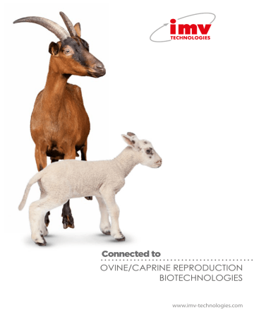 Ovine - caprine catalogue Ovine - caprine catalogue