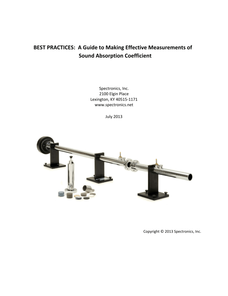 BEST PRACTICES: A Guide to Making Effective BEST PRACTICES: A Guide to Making Effective