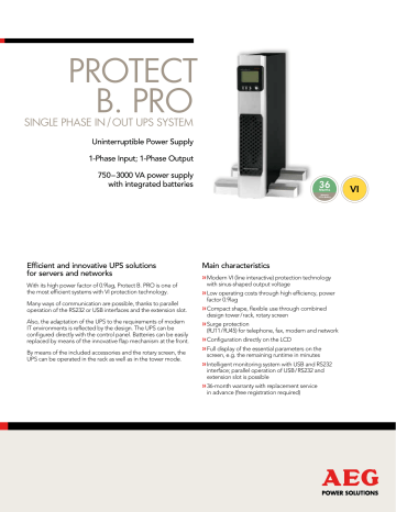 Flyer PROTECT B.PRO Flyer PROTECT B.PRO