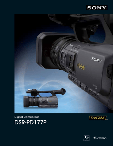 DSR-PD177P DSR-PD177P