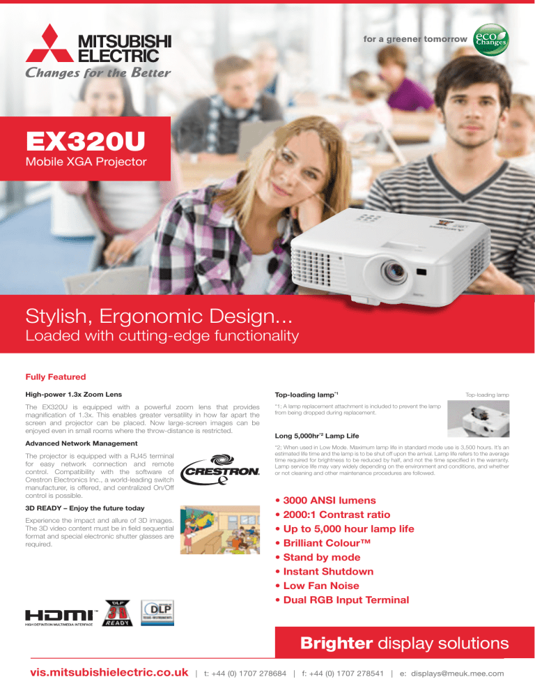 EX320U - RS Components EX320U - RS Components