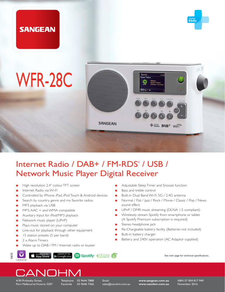 WFR-28C - Canohm WFR-28C - Canohm