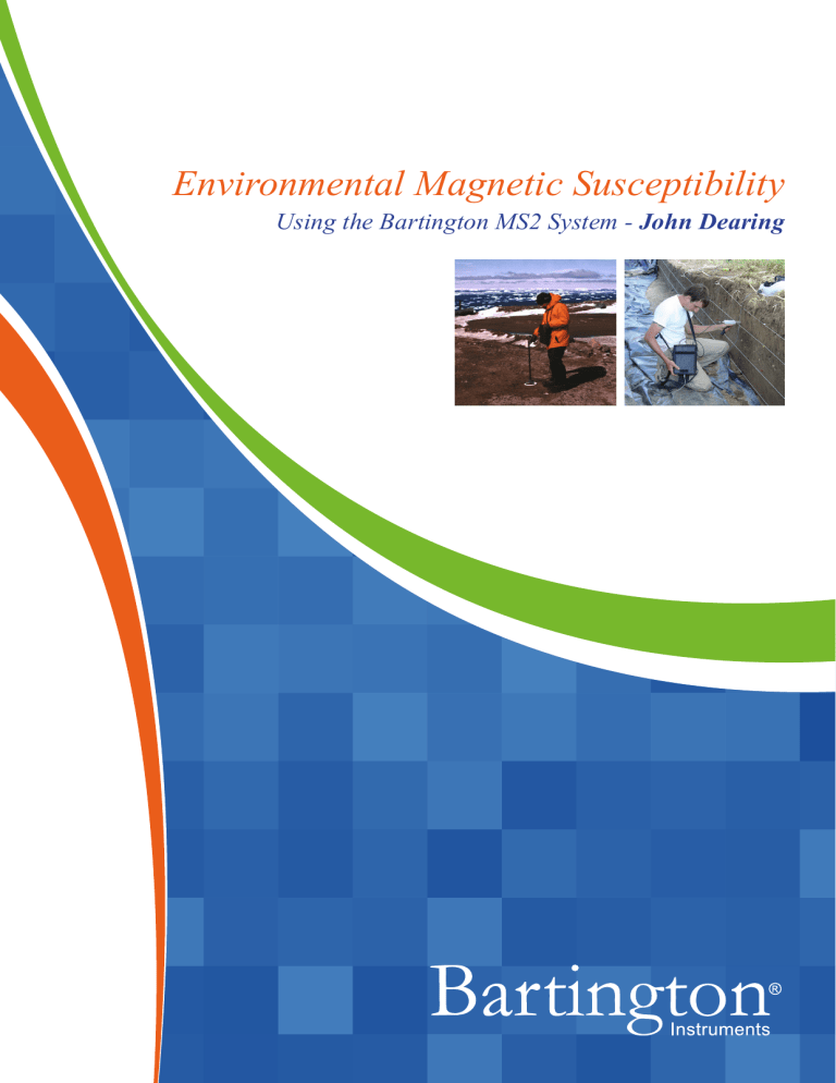 Environmental Magnetic Susceptibility Environmental Magnetic Susceptibility