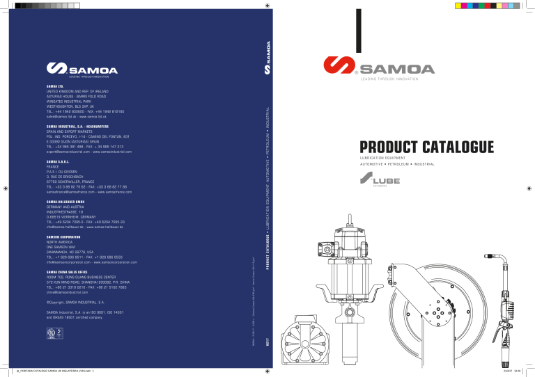 prOduCt CAtALOGue prOduCt CAtALOGue