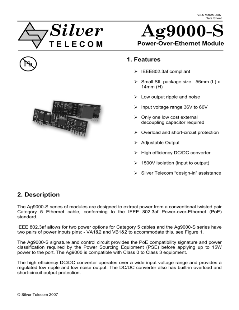 Silver Ag9000-S Silver Ag9000-S