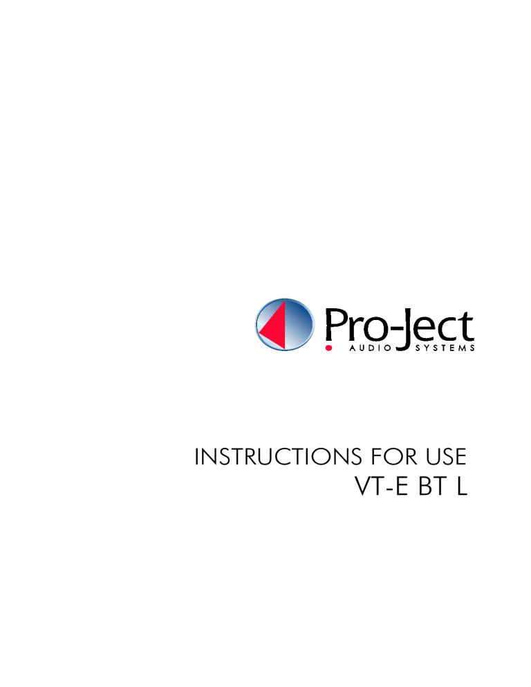 VT-E BT L - Audiogamma VT-E BT L - Audiogamma