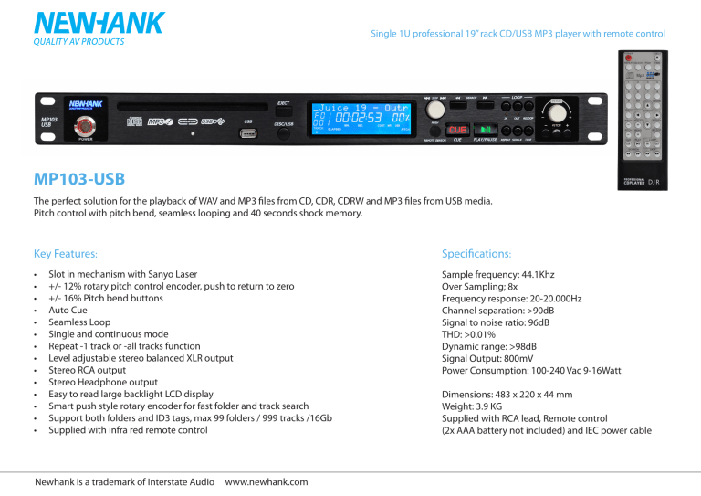 MP103-USB MP103-USB