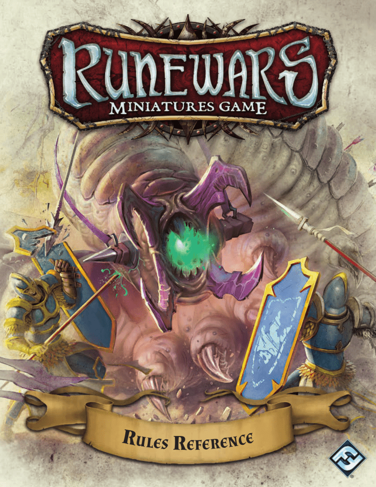 Rules RefeRence - Fantasy Flight Games Rules RefeRence - Fantasy Flight Games