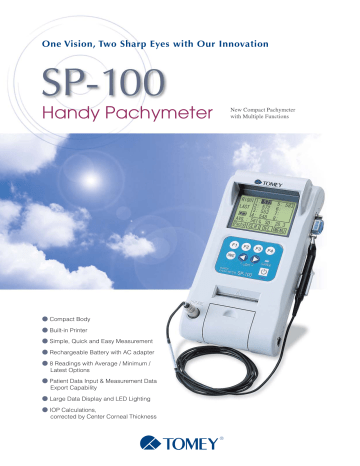 Handy Pachymeter - Ning Kwong Optical Handy Pachymeter - Ning Kwong Optical