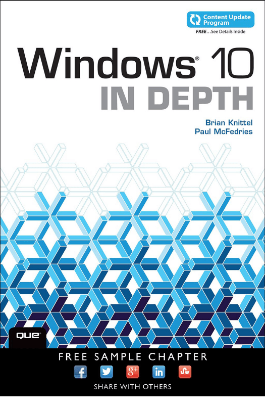 Windows® 10 In Depth Windows® 10 In Depth