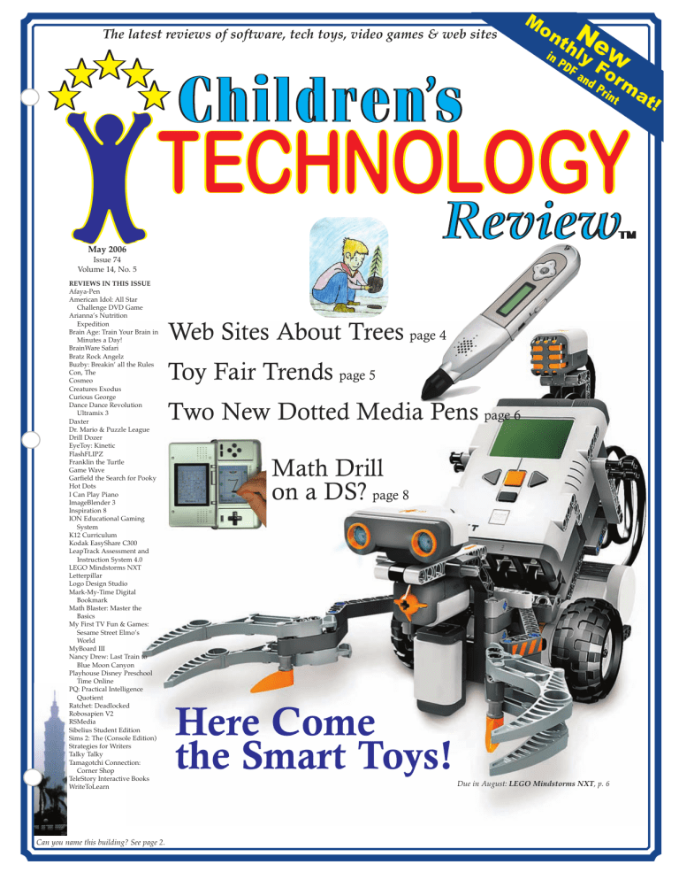 Here Come the Smart Toys! - Children`s Technology Review Here Come the Smart Toys! - Children`s Technology Review