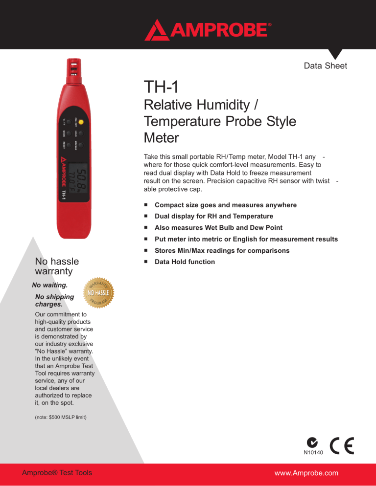TH-1 Datasheet TH-1 Datasheet