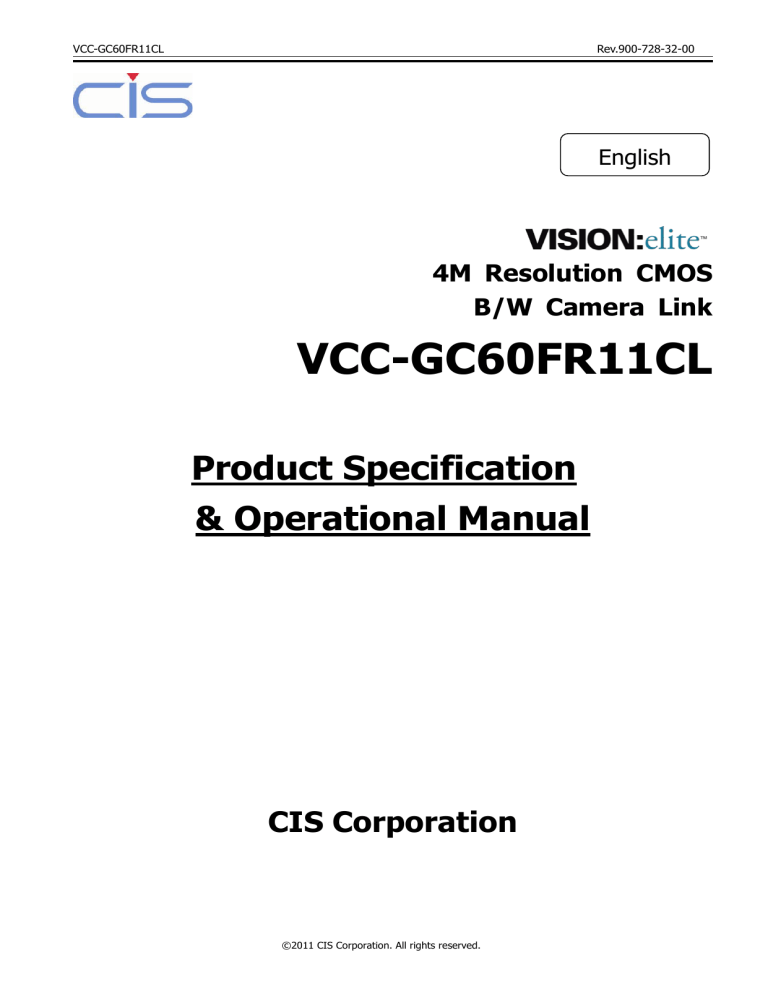 VCC-GC60FR11CL VCC-GC60FR11CL